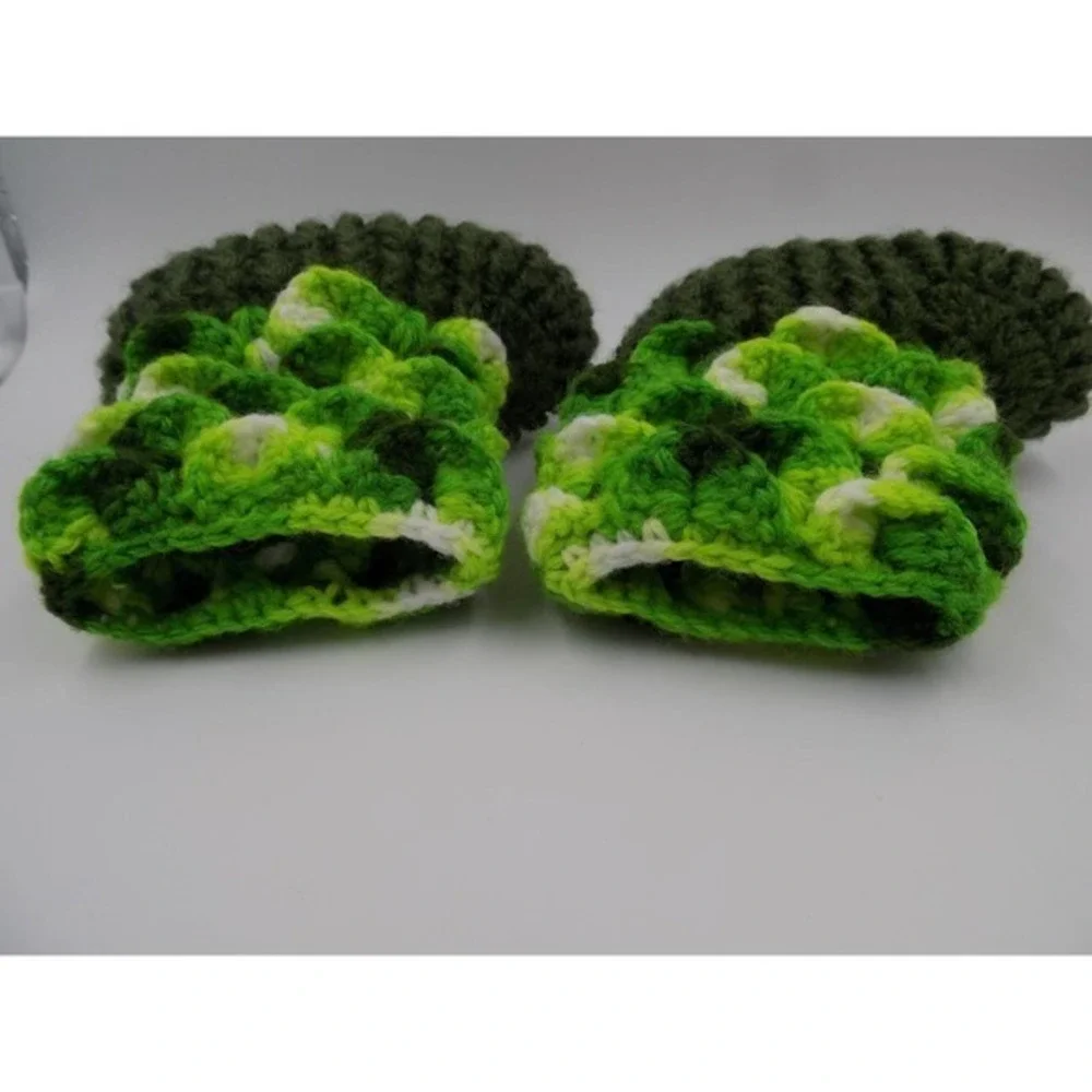 Baby Booties Crocodile Stitch‎ Crochet Baby Shoes